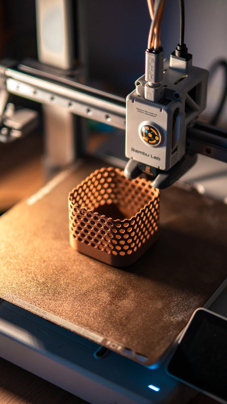 3D-Druck, additive Fertigung, industrielle Produktion, schnelle Prototypenerstellung, kundenspezifische Fertigung, digitale Fertigung, Produktionseffizienz, intelligente Fabriken, Fertigungsinnovation, Automatisierung
