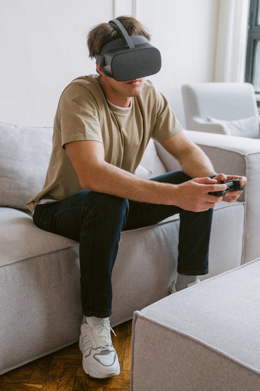 virtual reality, gamingteknologi, VR-spil, 2025, innovationer, dybdegående oplevelse, gamingudvikling, fremtidens spil, high-tech underholdning, digital verden