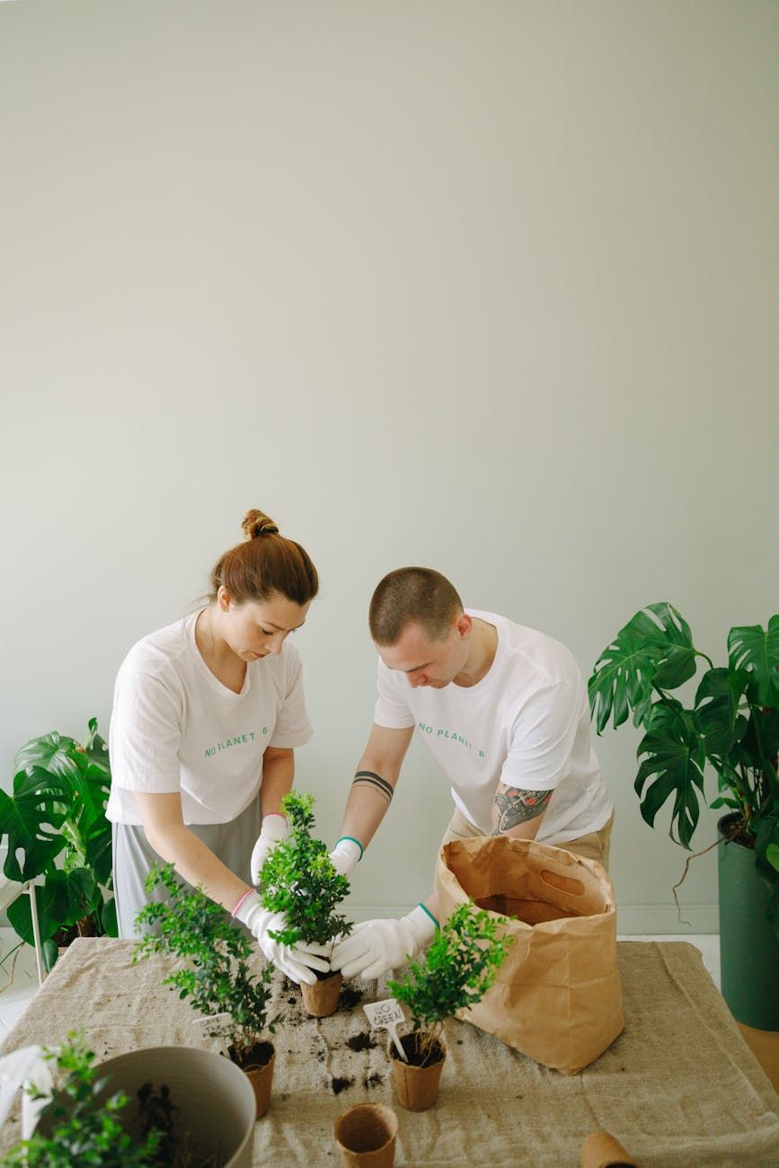 tuinieren, geestelijke gezondheid, stressverlichting, depressie, mindfulness, welzijn, serotonine, endorfines, ontspanning, gemeenschappelijke tuin